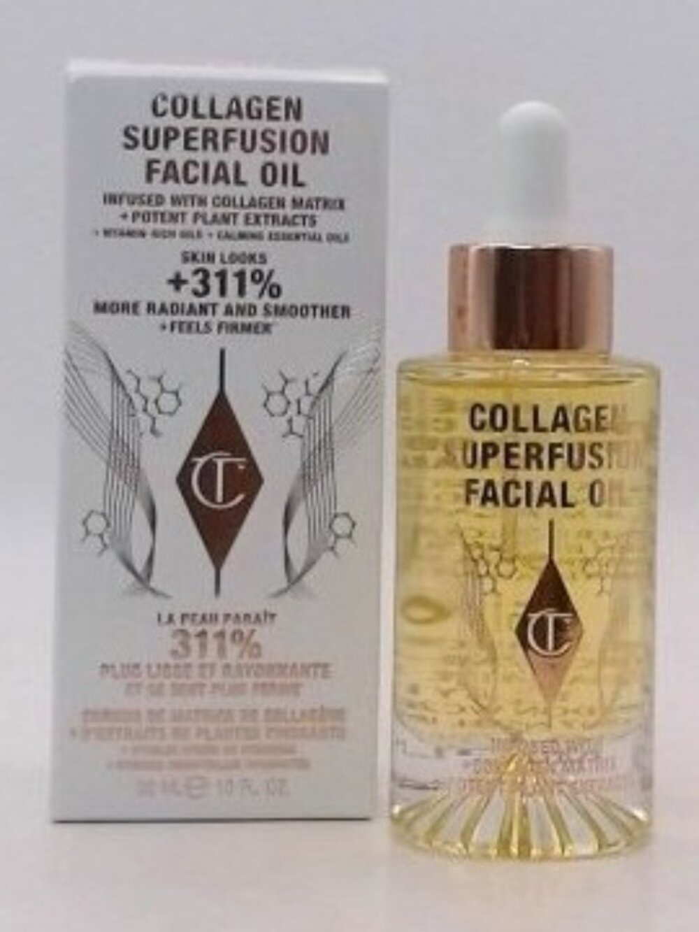 Charlotte Tilbury Collagen Superfusion Face Oil, 1 Ox BRAND NEW IN BOX